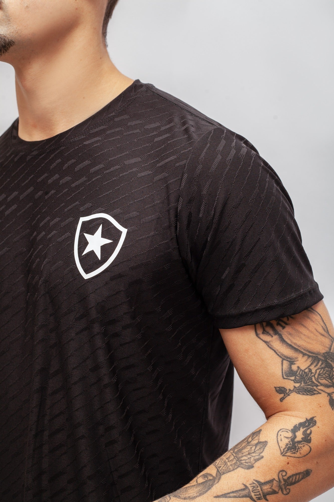 Camisa Dry-Fit Malha Tailândesa - Botafogo