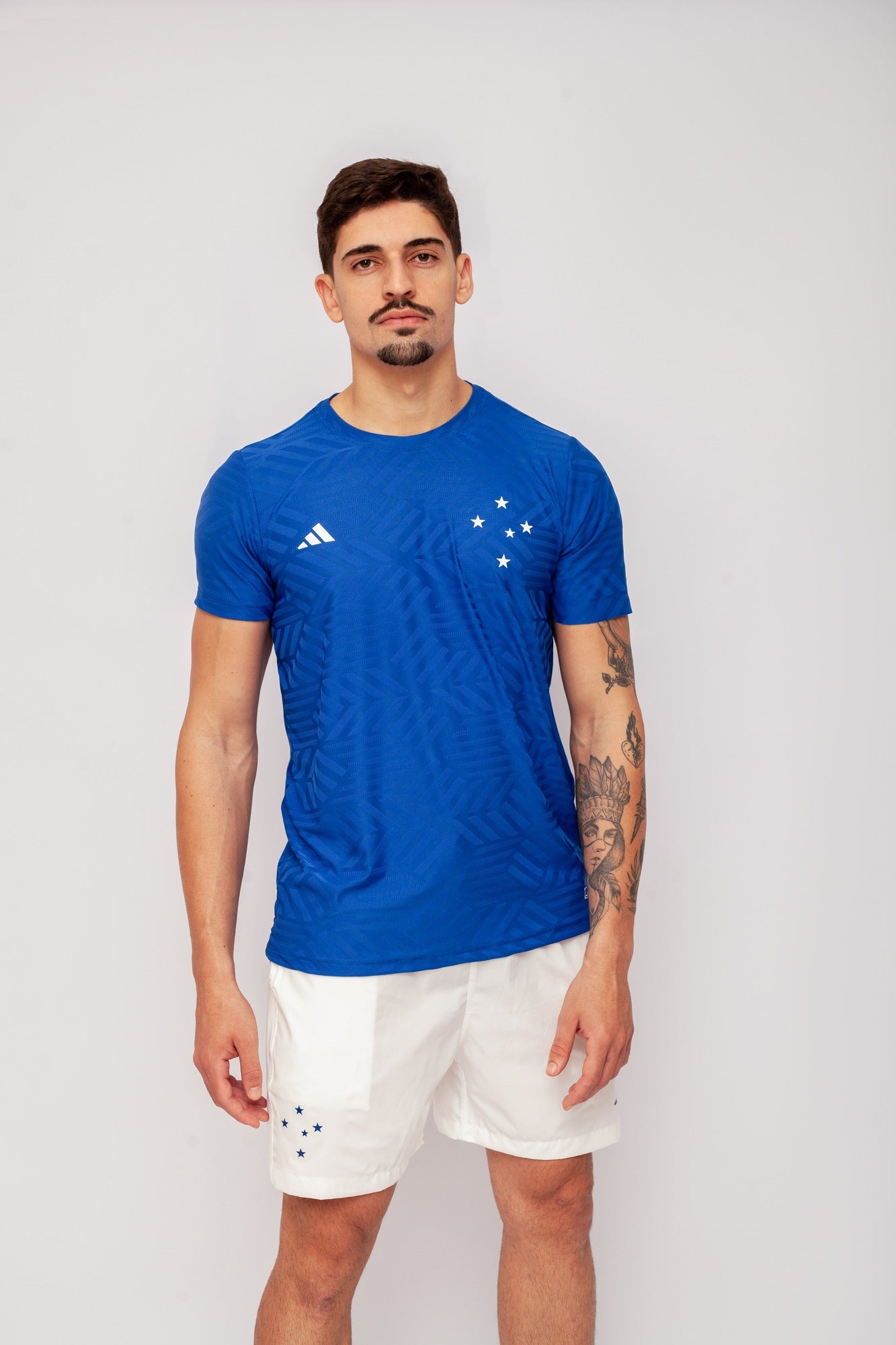 Camisa Dry-Fit Malha Tailândesa - Cruzeiro