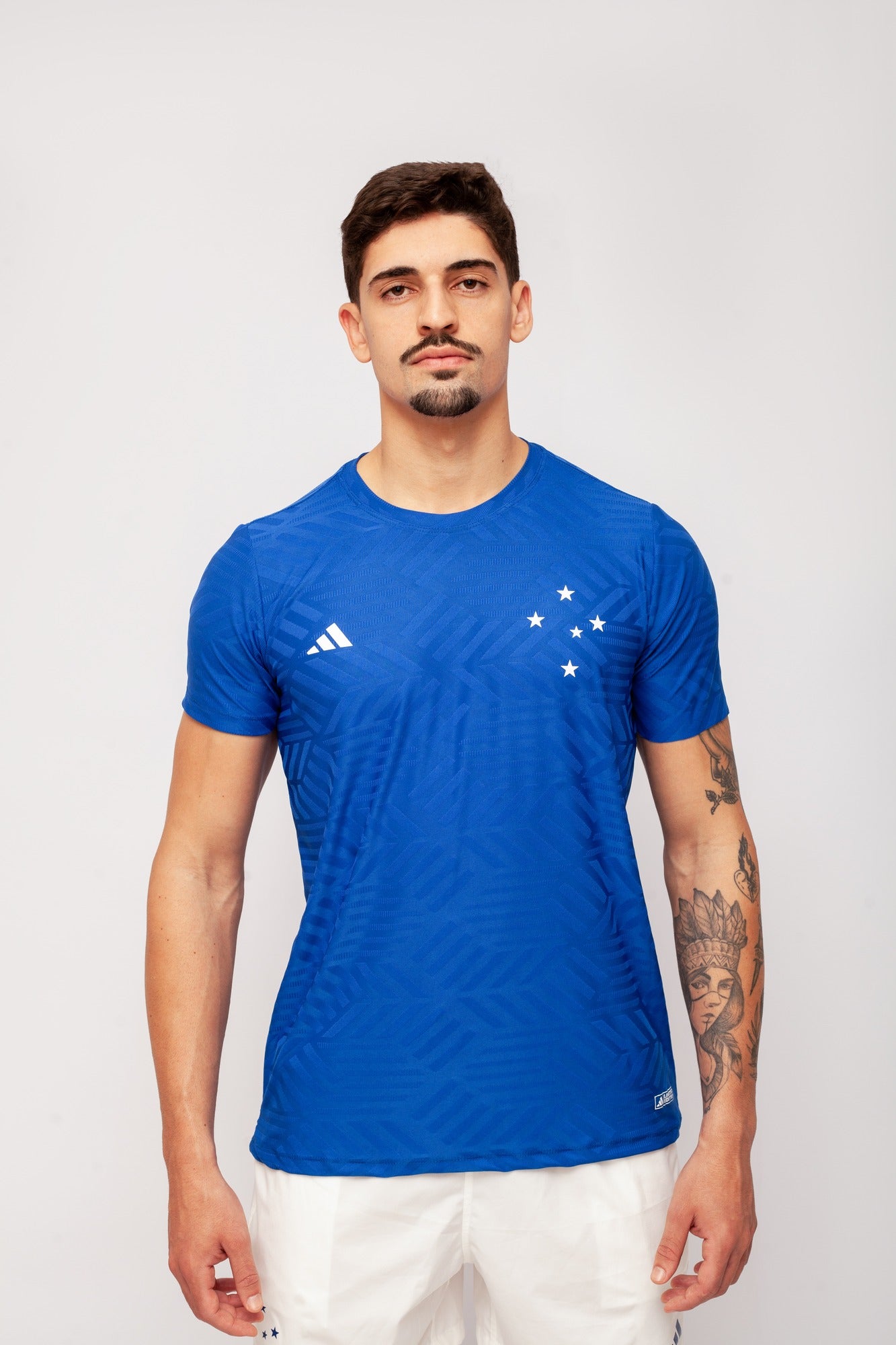 Camisa Dry-Fit Malha Tailândesa - Cruzeiro